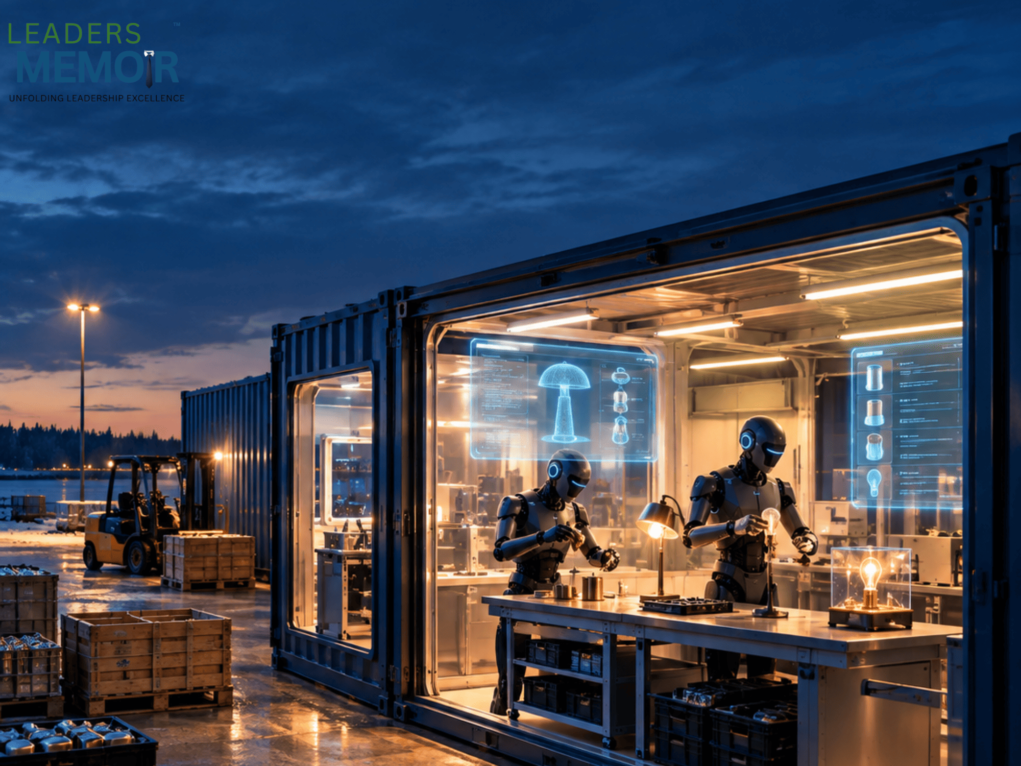 Swedish Startup 120ft Builds Humanoid-Run Container Factories